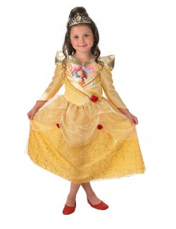 Costum Printesa Belle Shimmer 3-6 ani Rubies