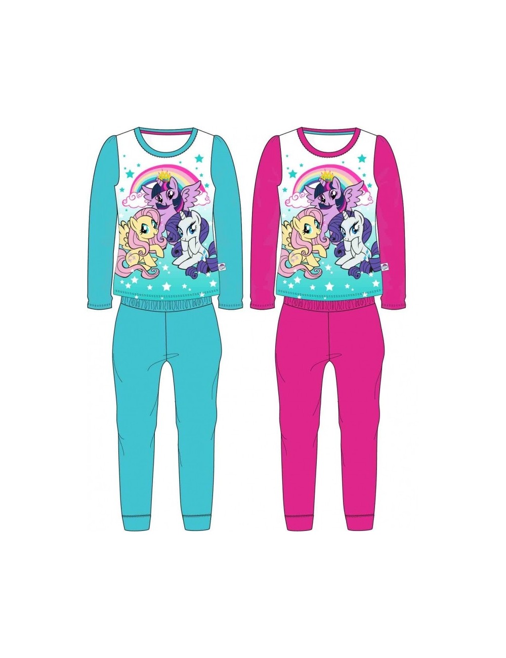 Pijama copii Micii ponei Little Pony 3 - 8 ani
