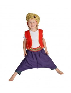 Costum Prinţ arab - Aladin - Sinbad - copii 5-9 ani