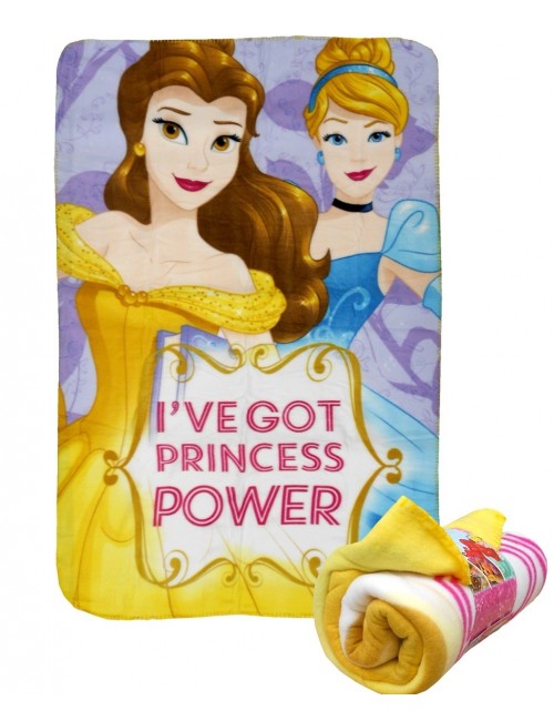Paturica Printese Disney 100 x 150 cm: Cenusareasa si Belle