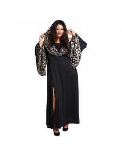 Rochie Halloween imprimeu cranii, marime mare