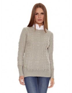 Pulover lung femei M-XL, culoare gri