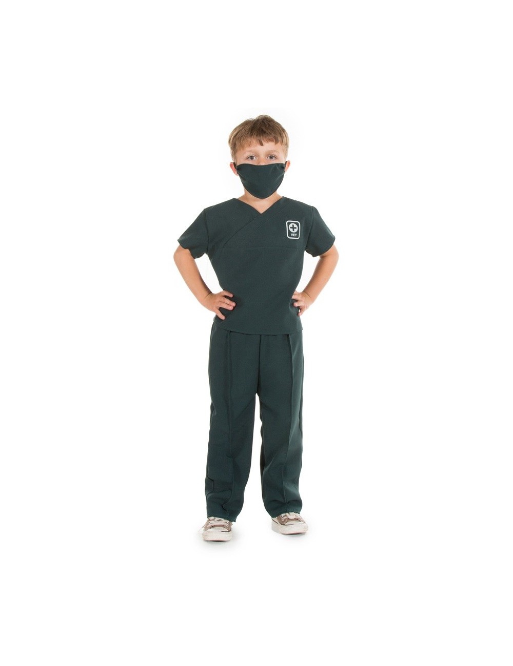 Costum Medic veterinar copii 3 - 7 ani