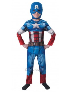 Costum Captain America Avengers Assemble copii 3-8 ani