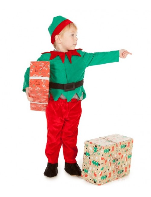 Costum Elf / Spiridus copii 18 luni - 5 ani