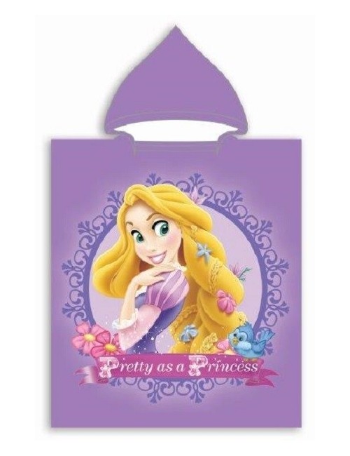 Prosop poncho Rapunzel Printese Disney 50 x 115 cm