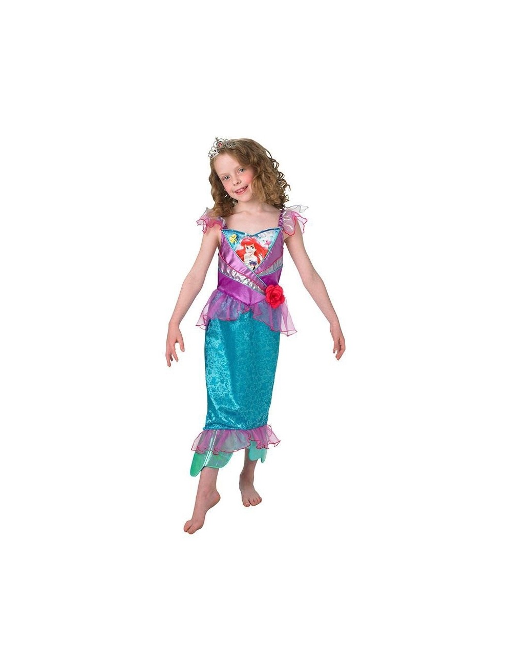Costum Mica Sirena Ariel Shimmer 3-8 ani