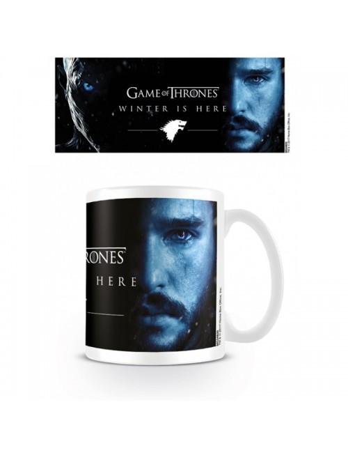 Cana ceramica Game of Thrones (Winter is Here) - Jon