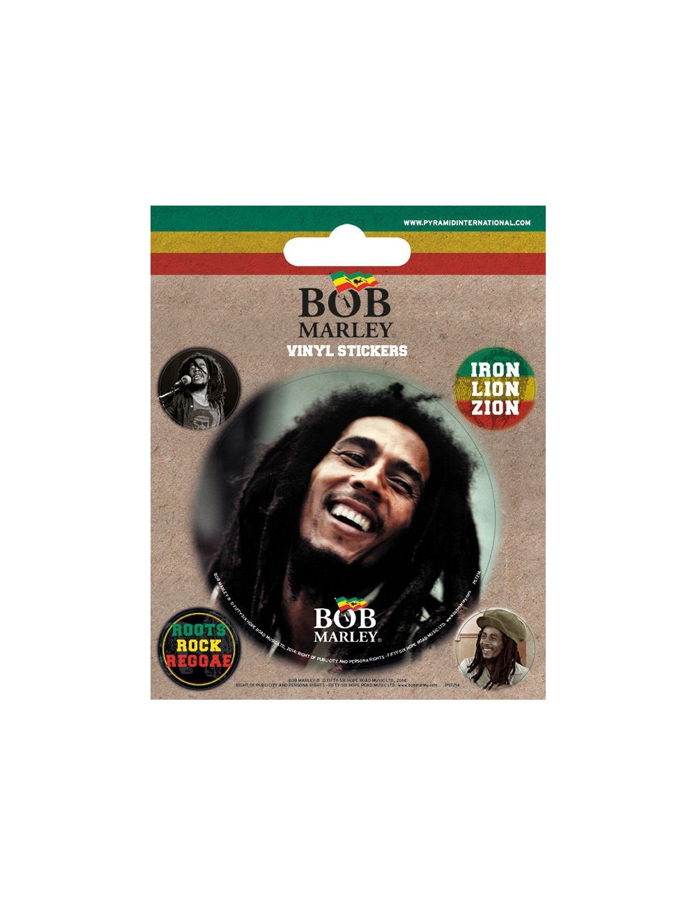 Set autocolante Bob Marley