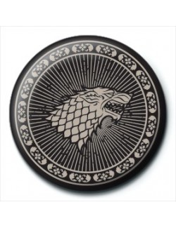 Insigna Game of Thrones Stark Sigil, 2,5 cm,