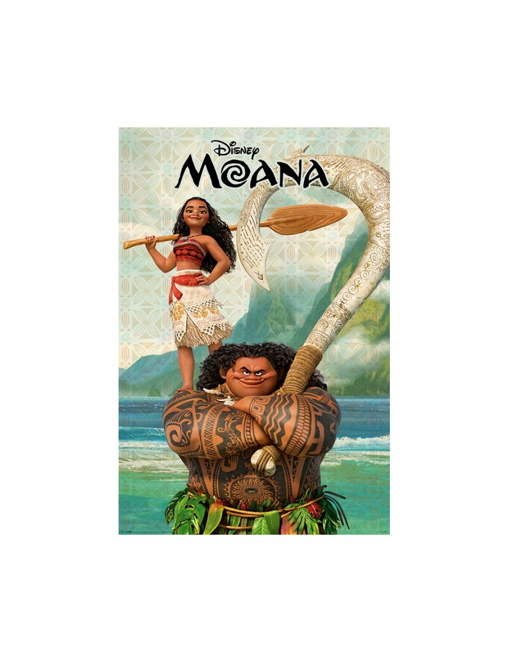 Poster perete, Vaiana & Maui, 61 x 91,5 cm