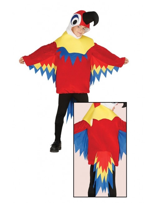 Costum Papagal tropical, copii 5 - 9 ani