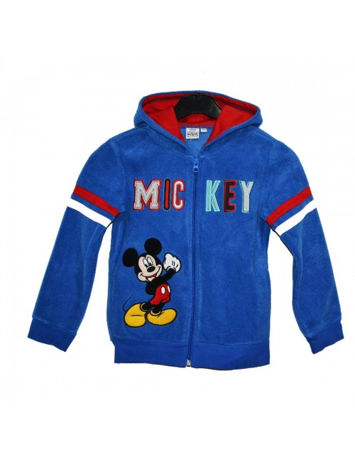 Hanorac copii, Mickey Mouse, 3 - 8 ani, albastru