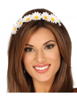 Bentita cu margarete albe