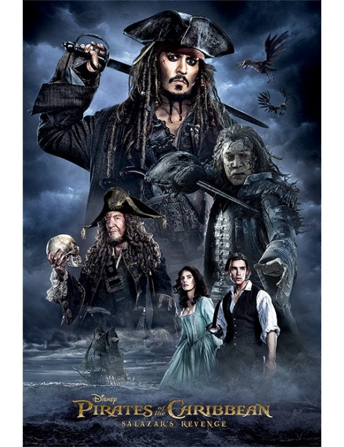 Poster film Pirații din Caraibe: Răzbunarea lui Salazar (Darkness), 61 x 91 cm