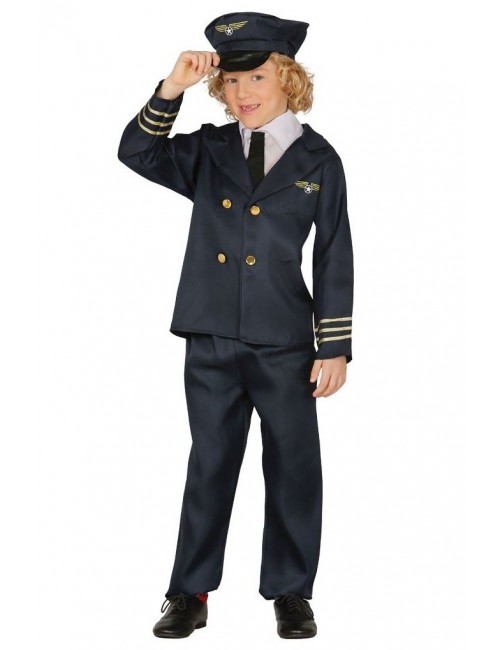 Costum Pilot pentru copii 7 - 12 ani