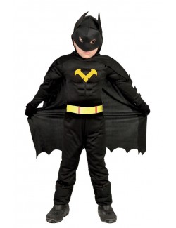 Costum copii, Black Hero, 5-12 ani