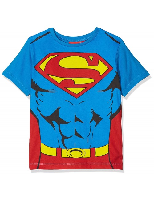 Tricou Superman, cu mantie, copii 3 - 8 ani