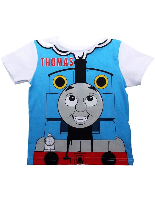 Tricou Locomotiva Thomas,copii 2-5 ani, alb