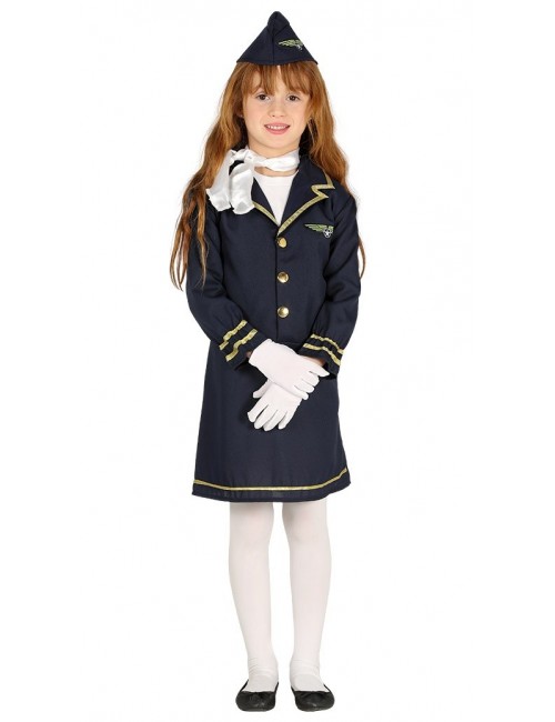 Costum Insotitoare de bord/ Stewardesa, copii 4-5 ani