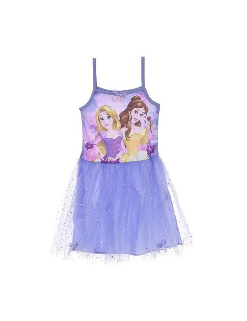 Rochie tutu, mov, Printesele Disney: Belle si Rapunzel, copii 3-6 ani