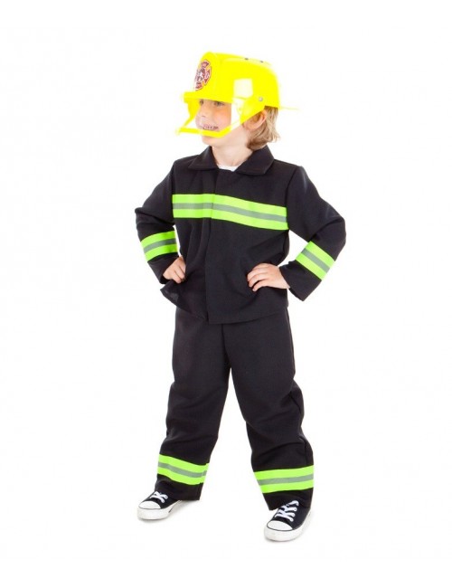 Costum Pompier, copii 3-7 ani
