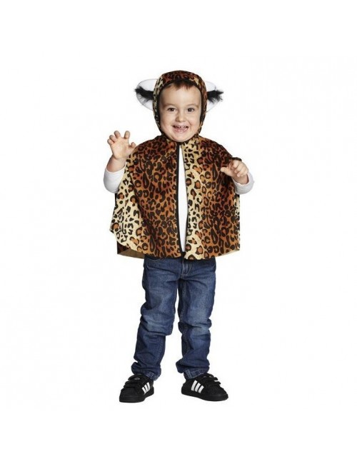 Costum Poncho Leopard de plus, copii 4 - 6 ani