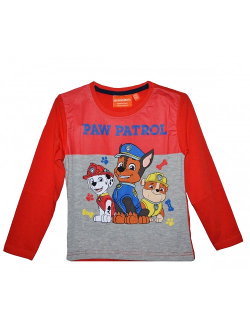 Bluza Paw Patrol, rosie, copii 3 - 8 ani