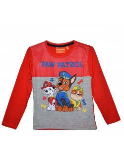 Bluza Paw Patrol, rosie, copii 3 - 8 ani