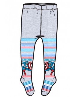 Dres baieti, Avengers Captain America, gri, 104 - 134 cm