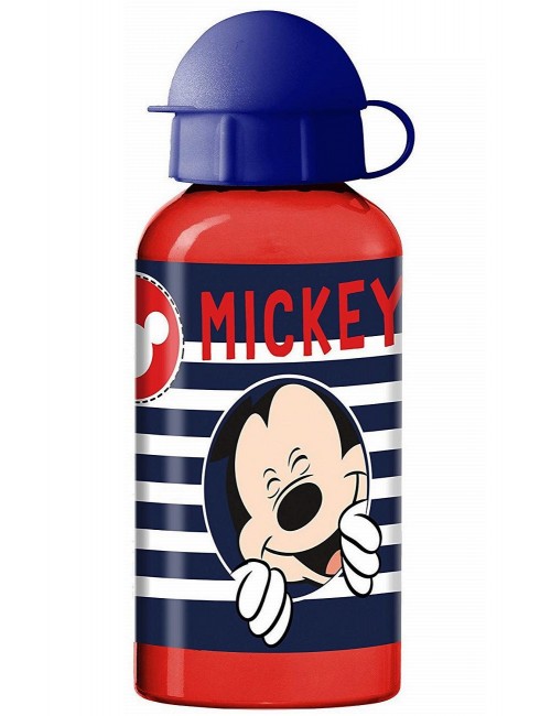 Recipient apa, Mickey Mouse, 400 ml, aluminiu