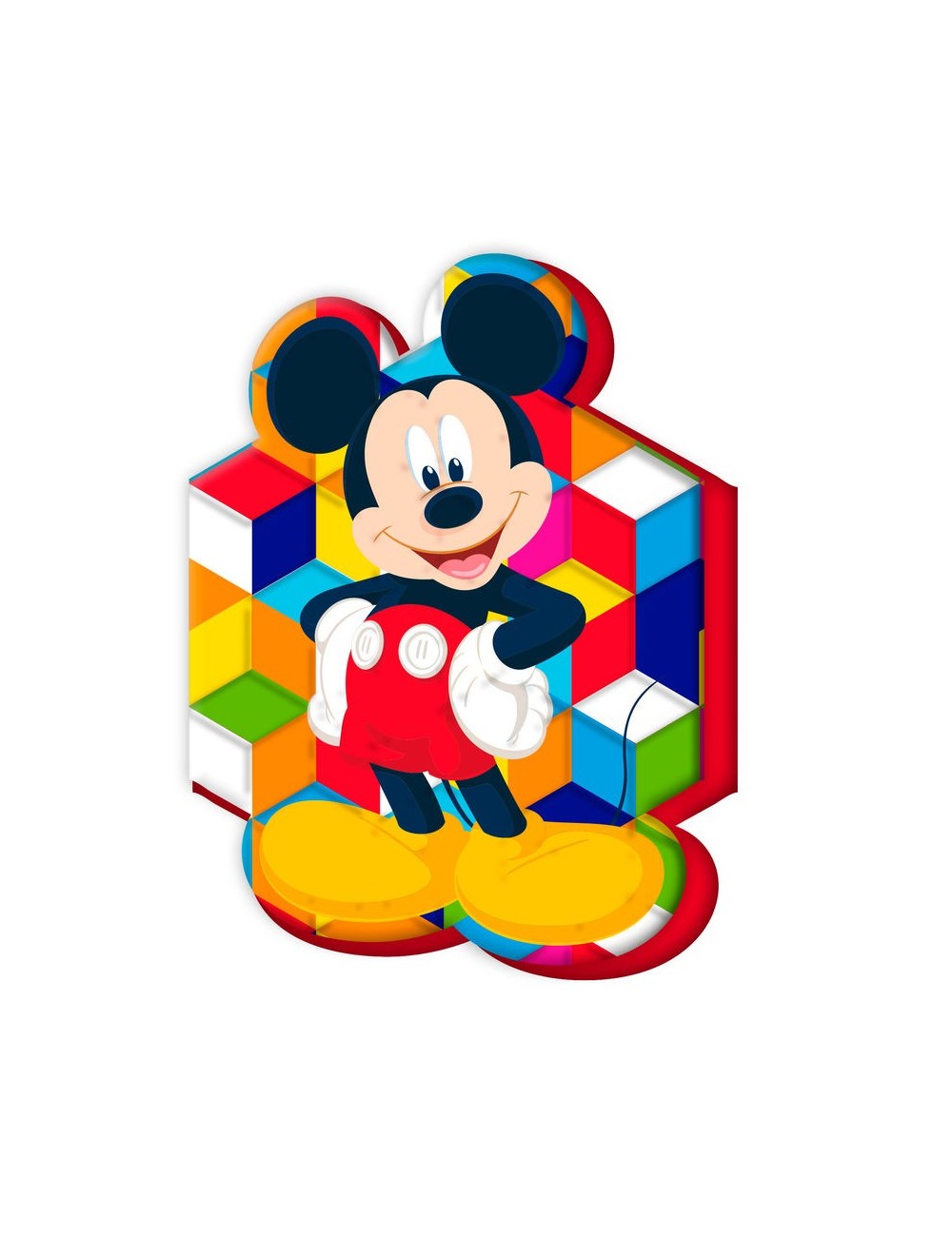 Perna velur, Mickey Mouse, 35 cm
