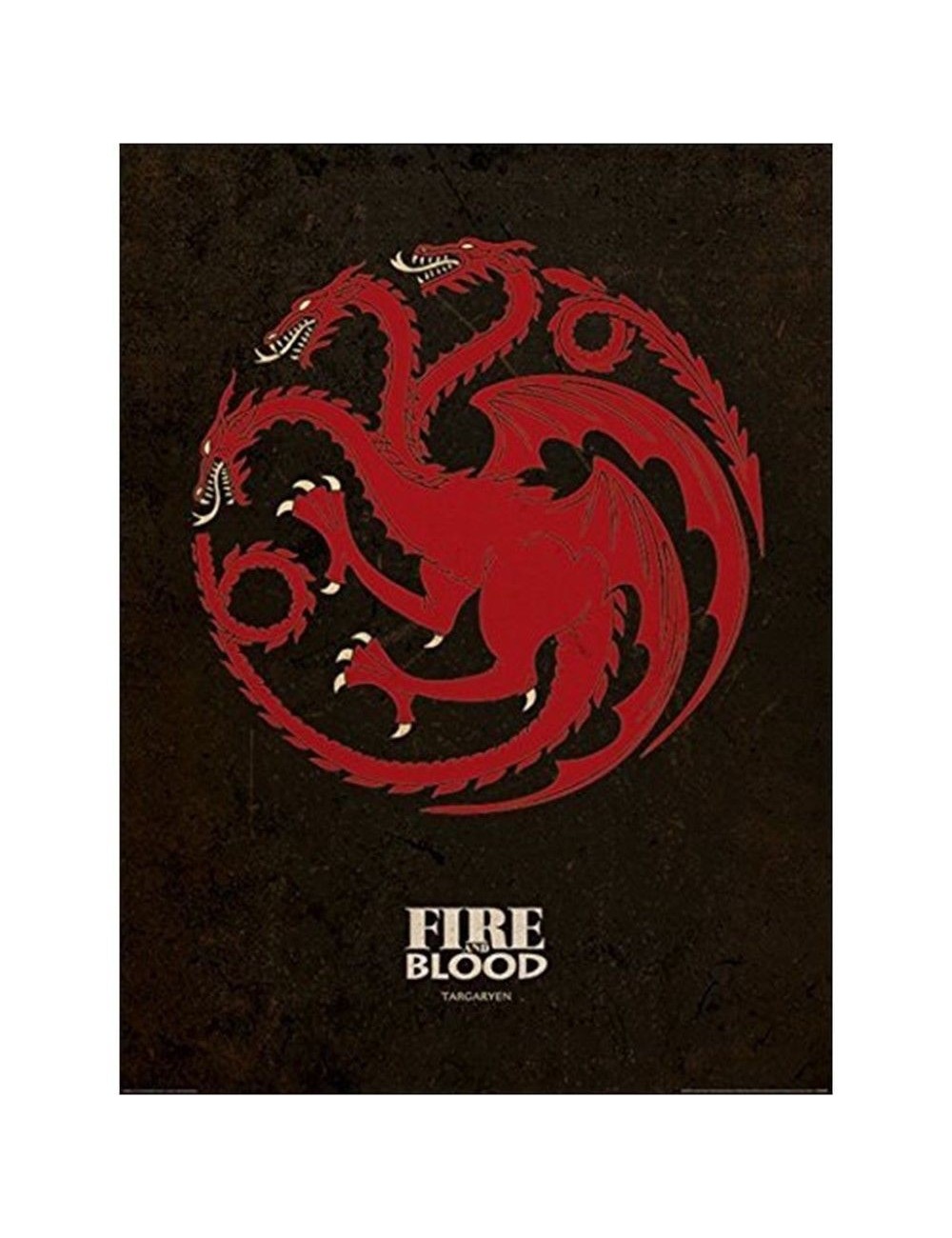 Poster - Art print - Game of Thrones Targaryen, 60x80 cm
