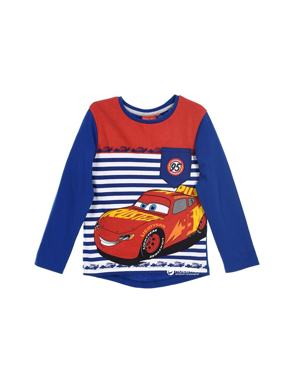 Bluza copii, Disney Cars, 3 - 8  ani, albastra
