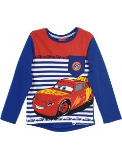 Bluza copii, Disney Cars, 3 - 8  ani, albastra