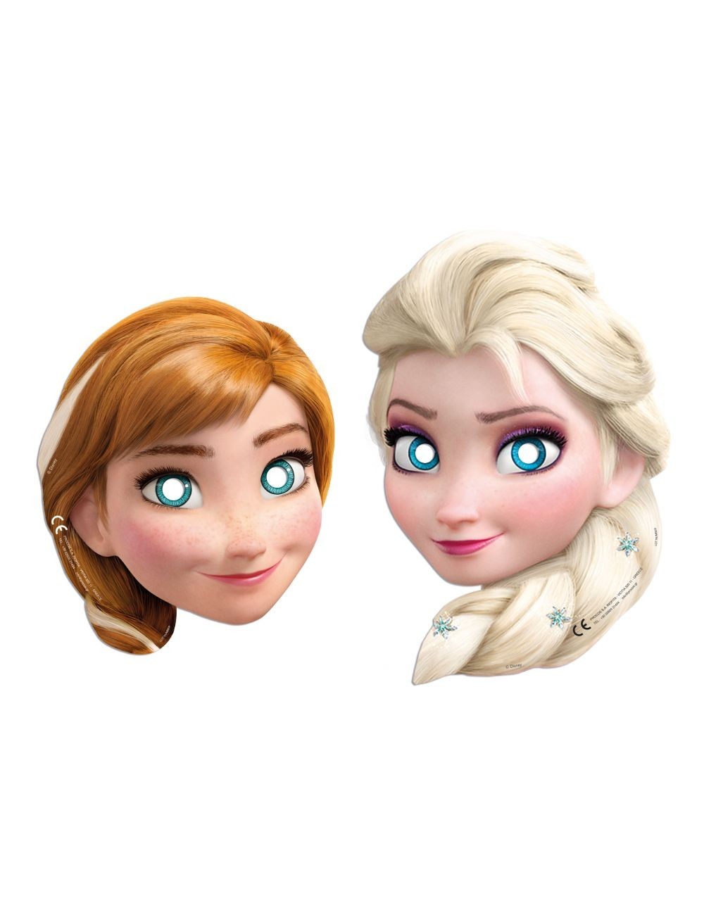 Set 6 masti petrecere, Ana si Elsa - Disney Frozen