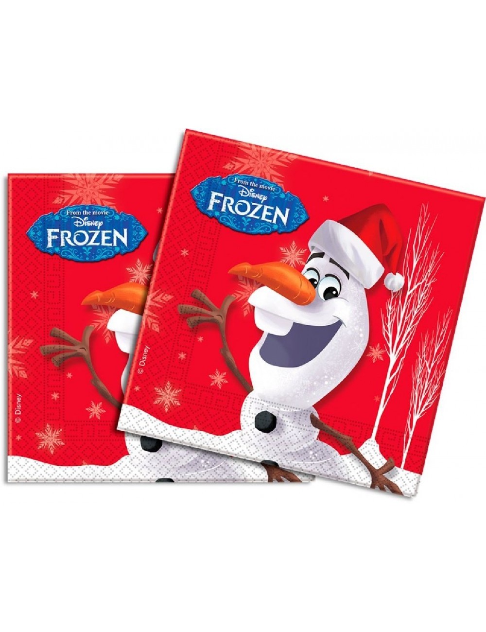 Set 20 servetele, Olaf Disney Frozen, 33 x 33 cm