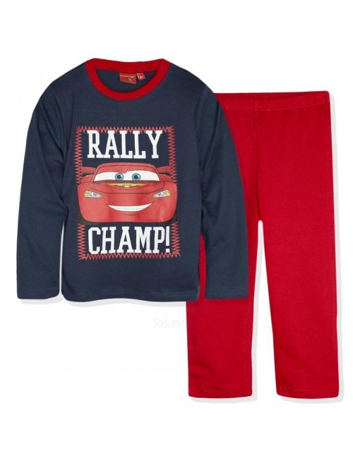 Pijama Disney Cars - Rally Champ, copii 3-8 ani