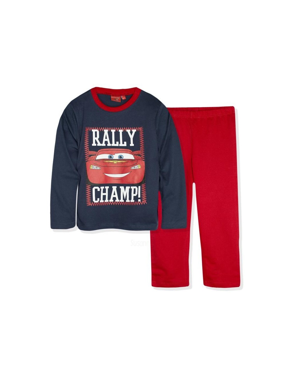 Pijama Disney Cars - Rally Champ, copii 3-8 ani