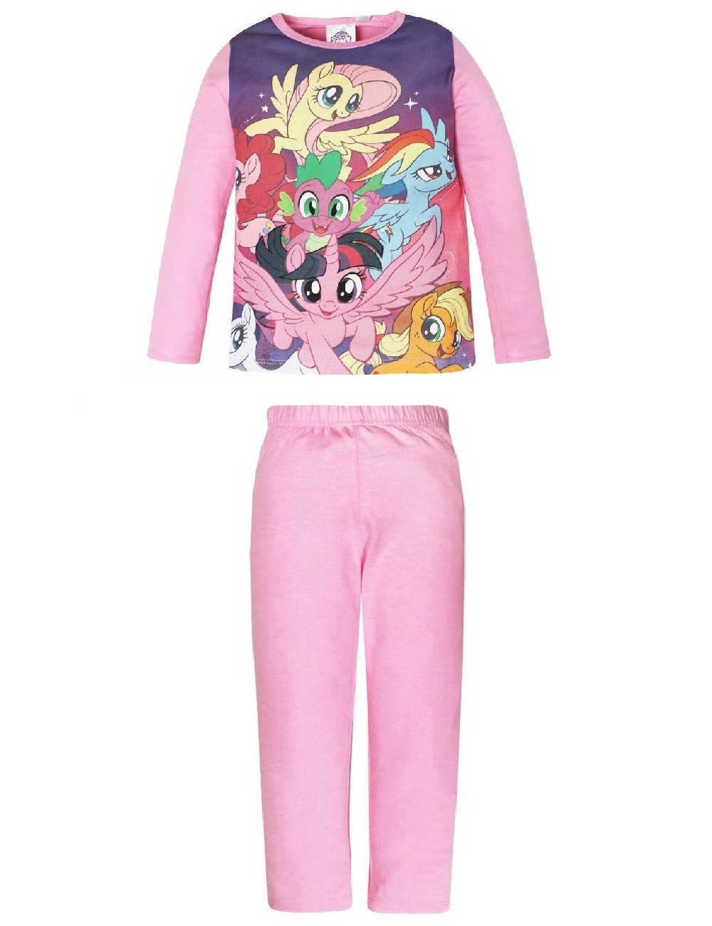Pijama Micii Ponei, roz, pentru fete 3 - 8 ani