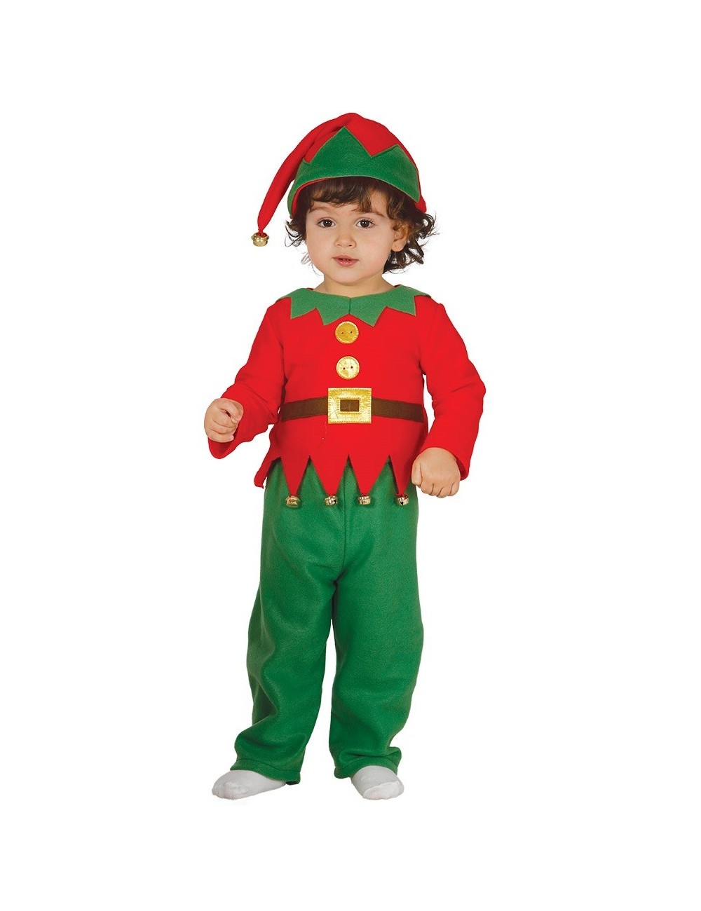 eczemă Grajd Cuvântare  Costum Elf / Spiridus cu clopotei, bebelusi 12-24 luni