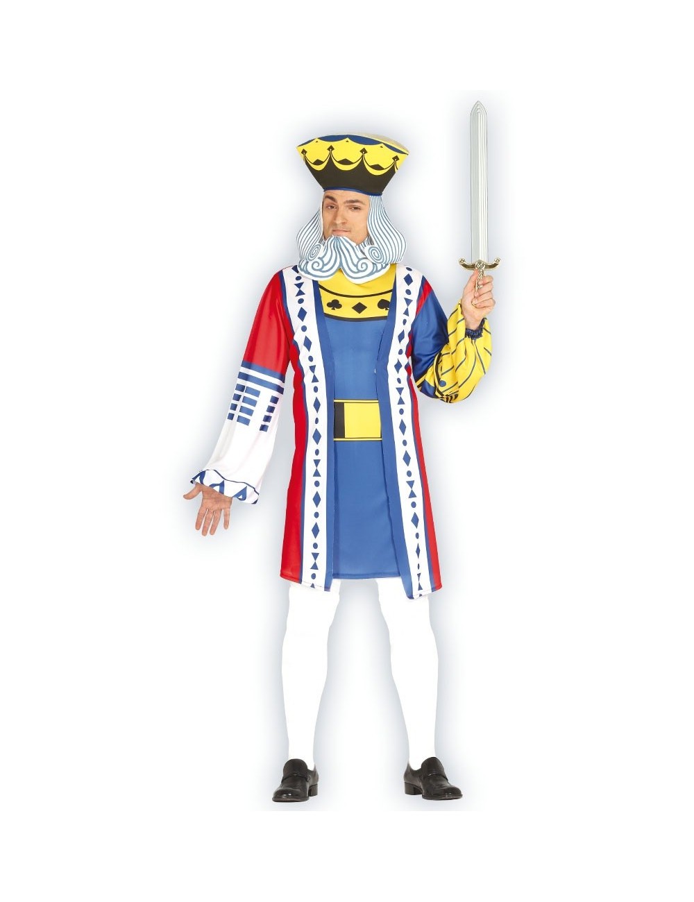 Costum barbati, Regele de trefla, 52-54