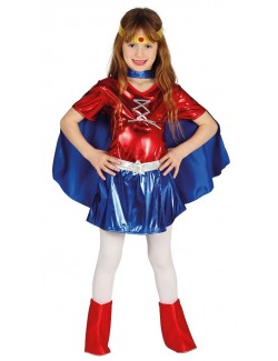 Costum copii, Supereroina Power Woman. 5-12 ani