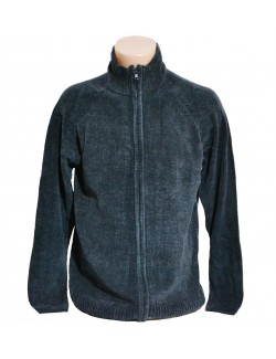 Pulover Easy cu fermoar, albastru, barbati, XS - L