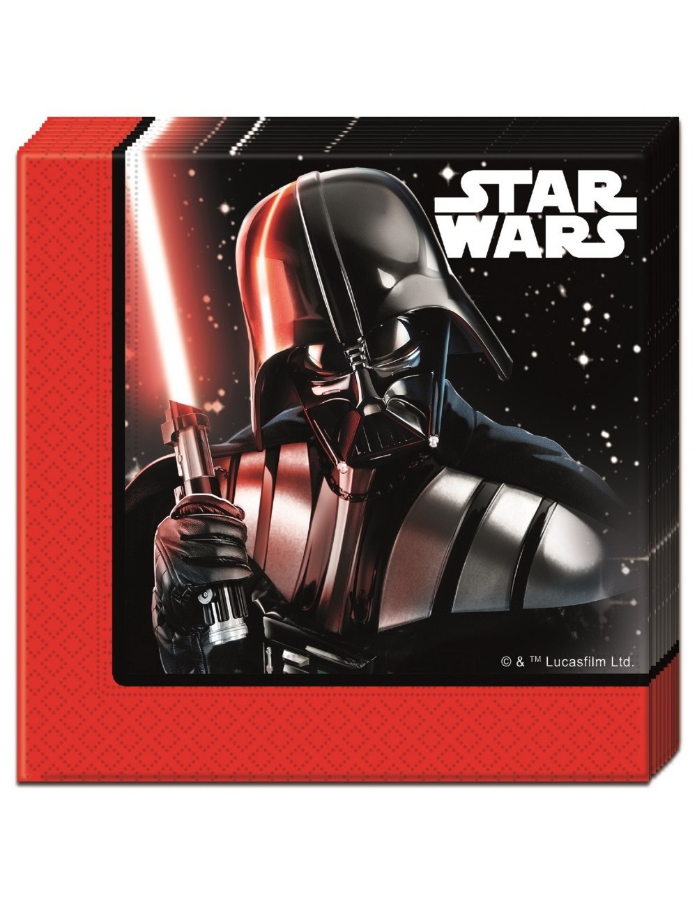 Set 20 servetele, Star Wars - Darth Vader, 33 cm