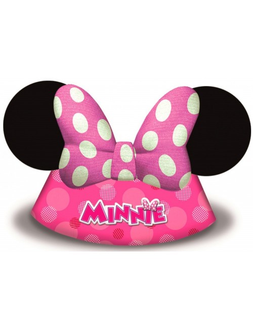 Set 6 Palarii de petrecere Minnie Mouse