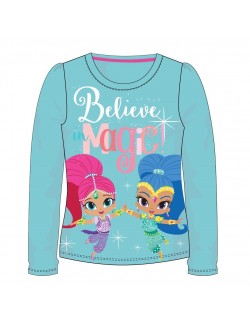 Bluza Shimer si Shine Magic, fete 3 - 8 ani, bleu