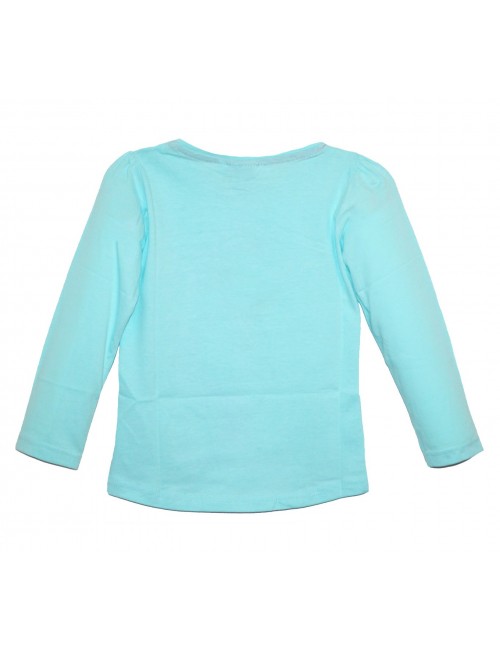 Bluza Masha cu capsuna, bleu, fete 3 - 8 ani