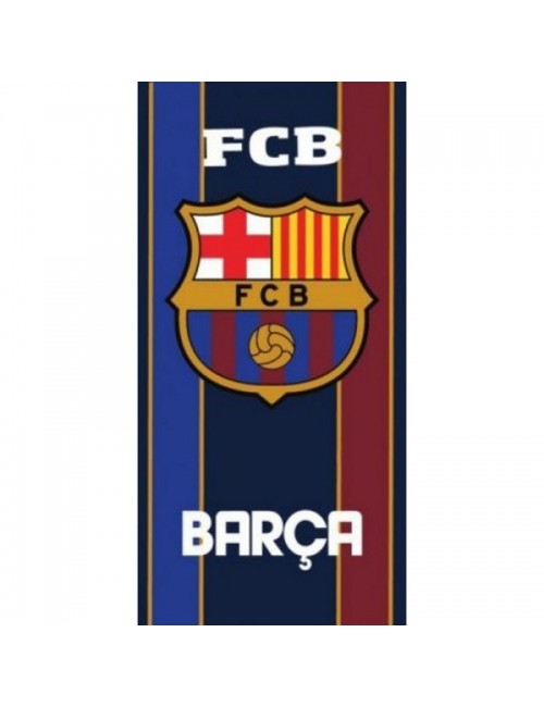 Prosop plaja FC Barcelona emblema, 70 x 140 cm