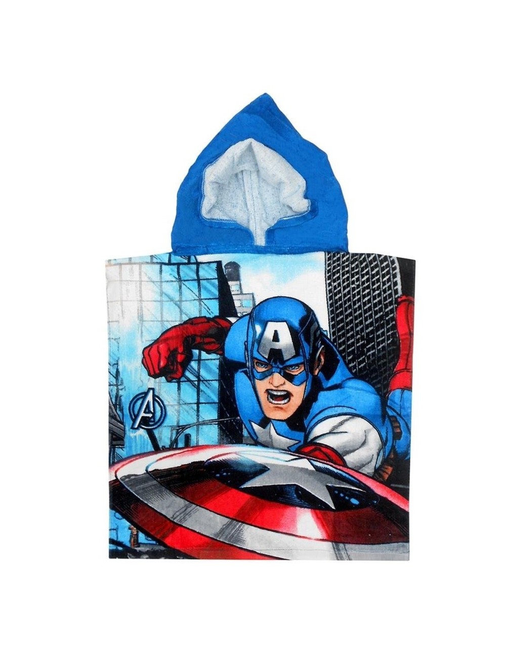 Prosop poncho Captain America, 50 x 100 cm